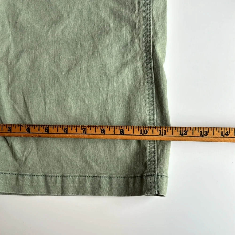 RVCA wide leg pale green feminine size 26 inseam 24 - Picture 8 of 12